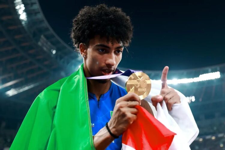 Mattia Furlani candidato come miglior atleta del mondo del 2025