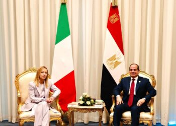 Meloni e al Sisi