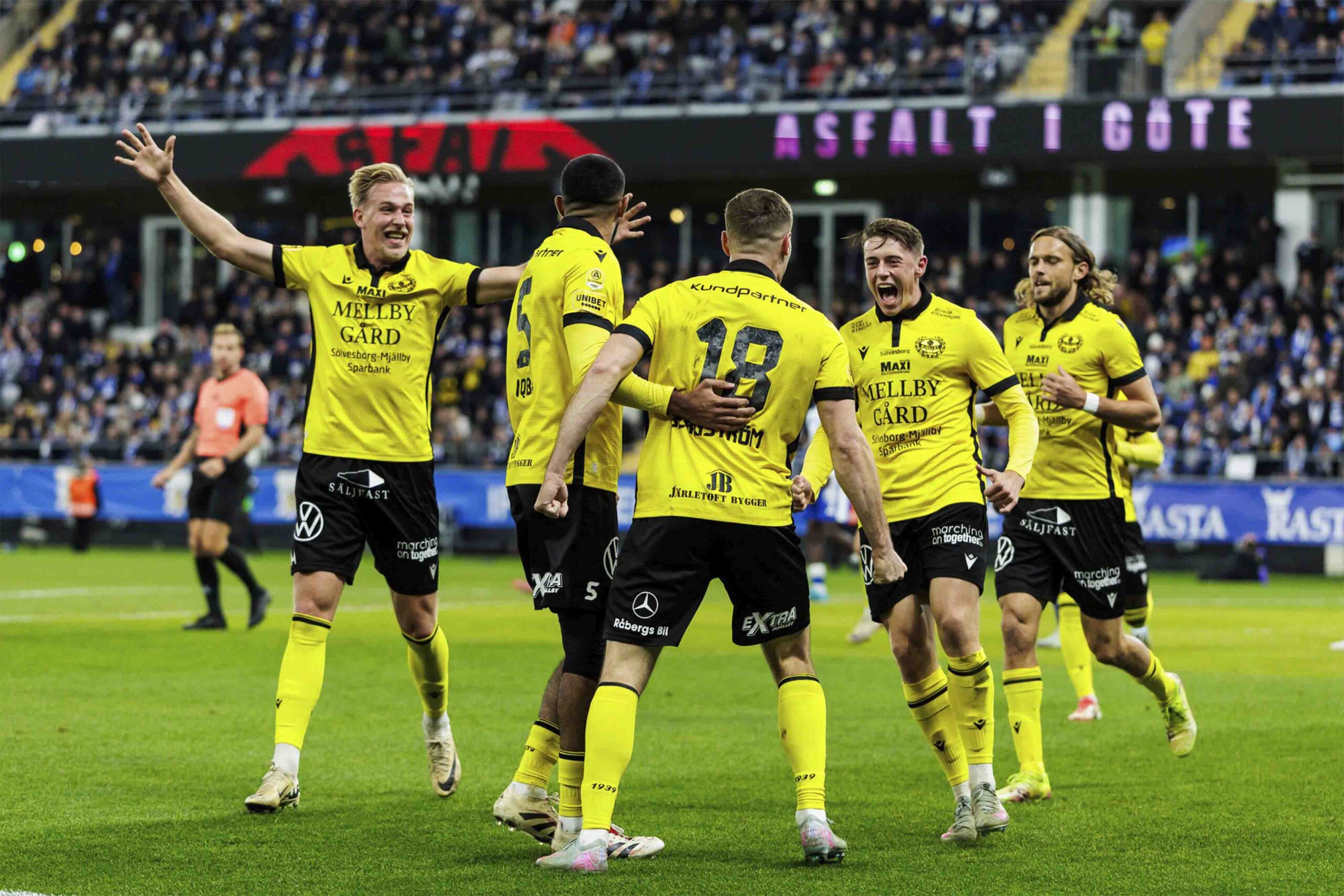 Mjällby AIF vince la Allsvenskan@facebook