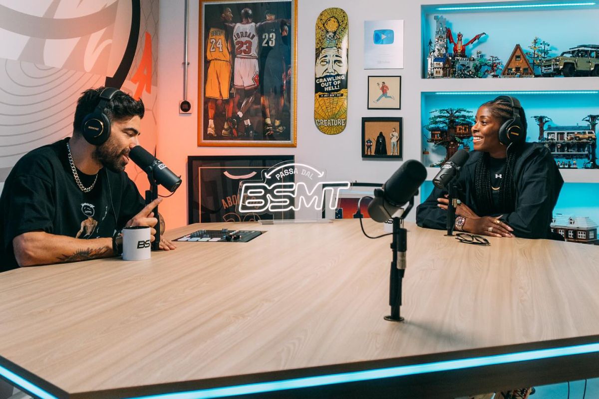 Myriam Sylla e Gianluca Gazzoli nella puntata del BSMT 