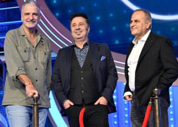 Giorgio Gherarducci, il mago Forest e Marco Santin