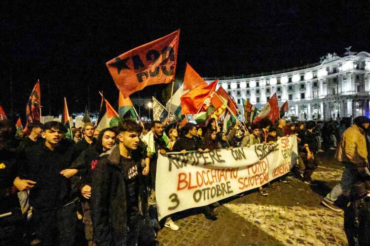 Sciopero generale per Gaza e la Flotilla