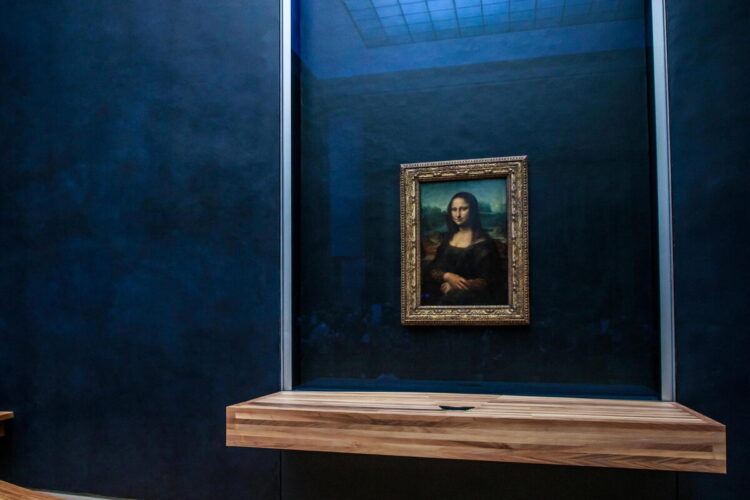 La Gioconda al Museo del Louvre