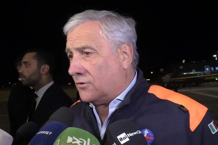 Tajani sugli italiani della Flotilla fermati in Israele