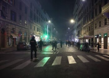 Tornano liberi i manifestanti fermati dopo gli scontri a Roma