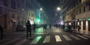 Tornano liberi i manifestanti fermati dopo gli scontri a Roma