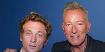 Bruce Springsteen e Jeremy Allen White