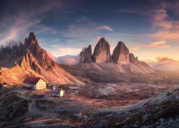 Tre Cime park in Dolomites, Italy@alanews