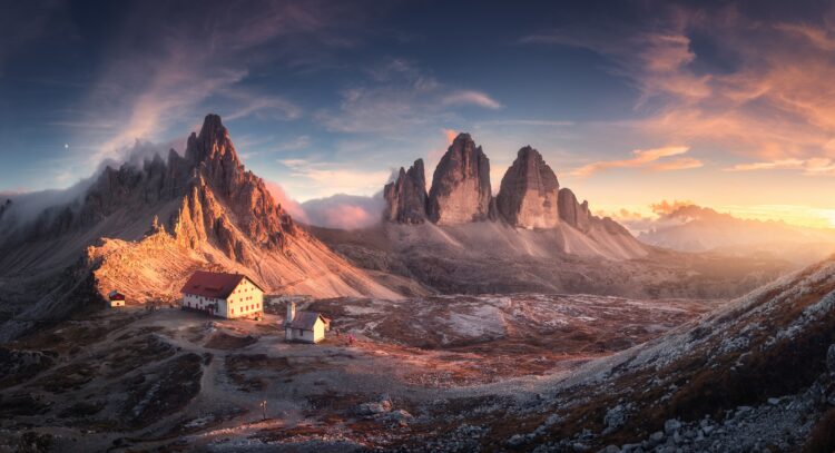 Tre Cime park in Dolomites, Italy@alanews