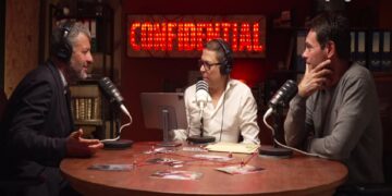 Uno screenshot della puntata di Confidential con Scotto e Tommasi