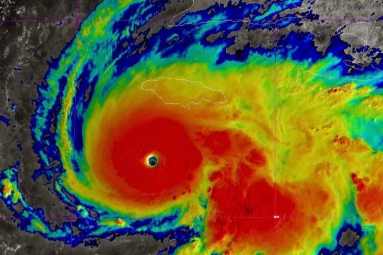 Uragano Melissa in Giamaica