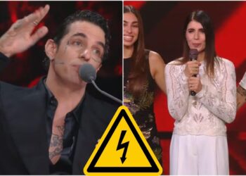 X Factor lite Achille Lauro Giorgia