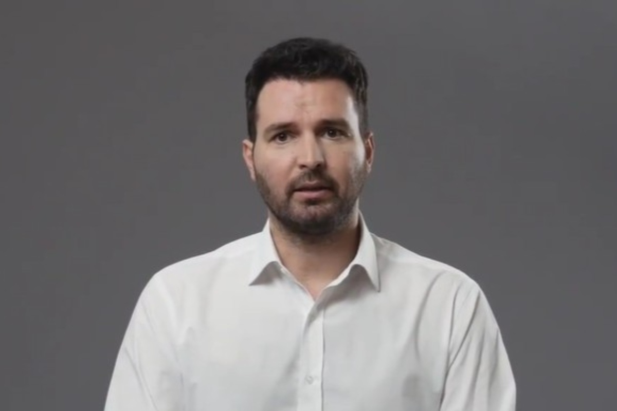 Un primo piano di Andrea Iervolino