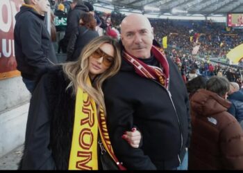 Beatrice Bellucci con suo padre