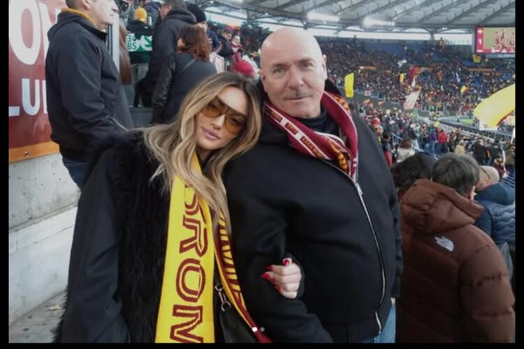 Beatrice Bellucci con suo padre