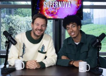 Mattia Furlani e Alessandro Cattelan a Supernova