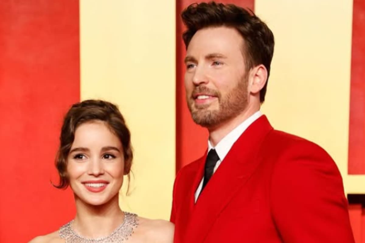 Chris Evans e Alba Baptista