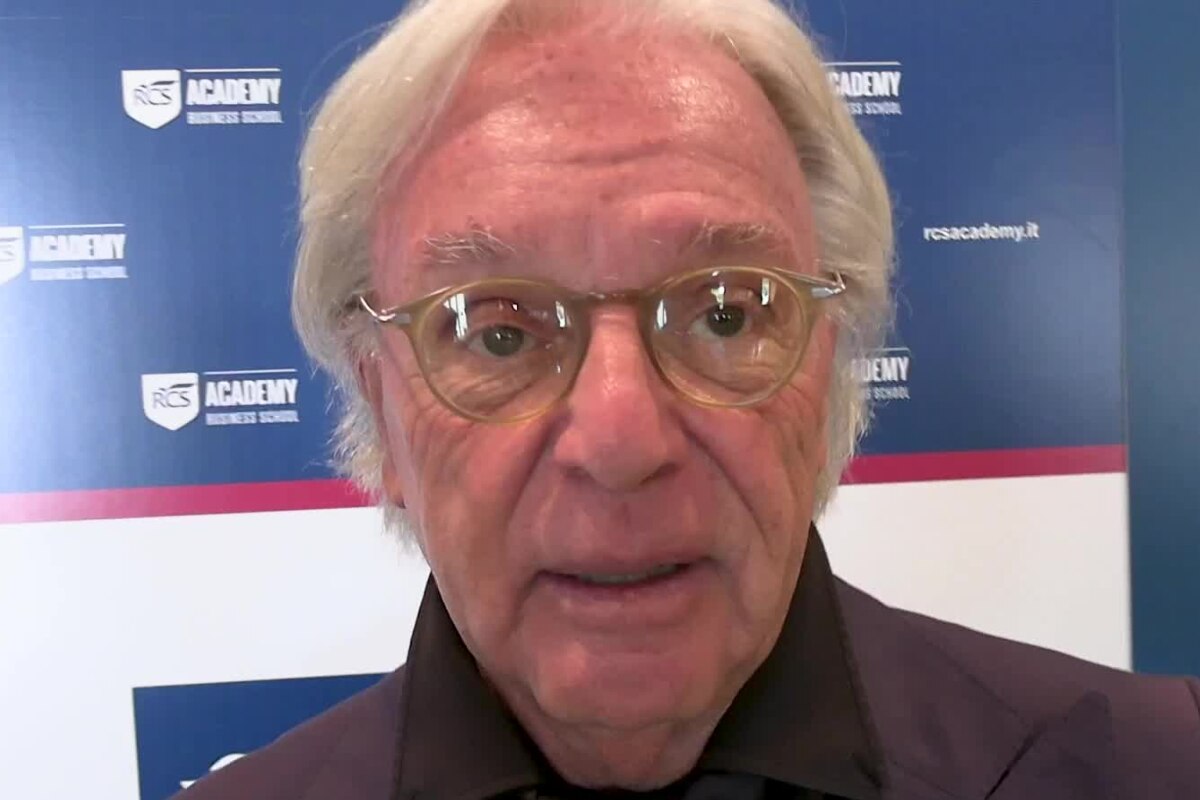 Un primo piano di Diego Della Valle