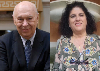 Paolo Mieli e Souzan Fatayer