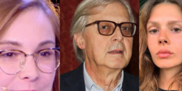 Sgarbi e sua figlia