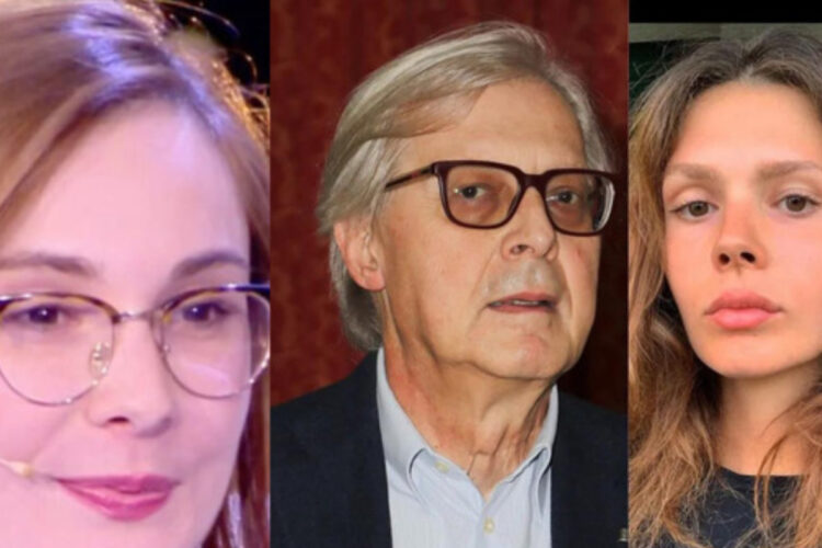 Sgarbi e sua figlia