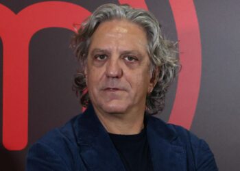 Un primo piano dello chef Giorgio Locatelli