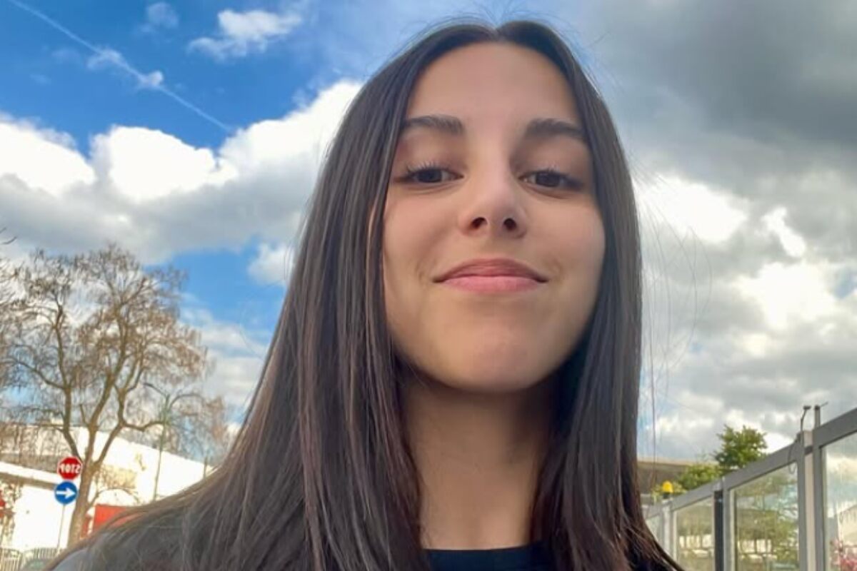 Un selfie di Jolanda Renga