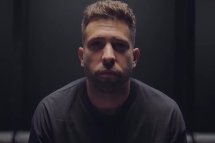Un primo piano di Jordi Alba