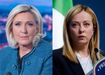 Marine Le Pen e Giorgia Meloni
