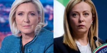 Marine Le Pen e Giorgia Meloni