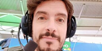 Un primo piano di Andrea Marinozzi