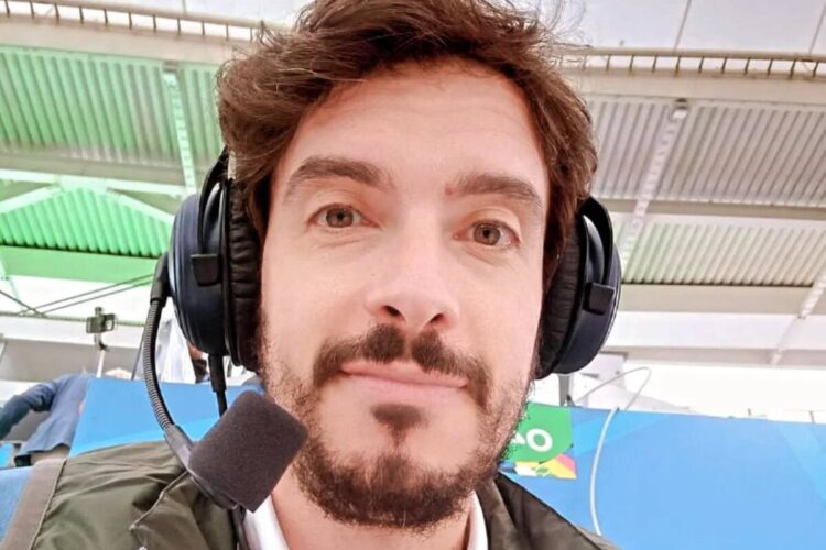 Un primo piano di Andrea Marinozzi