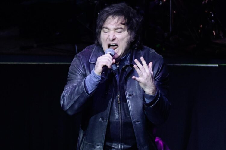 Javier Milei in concerto