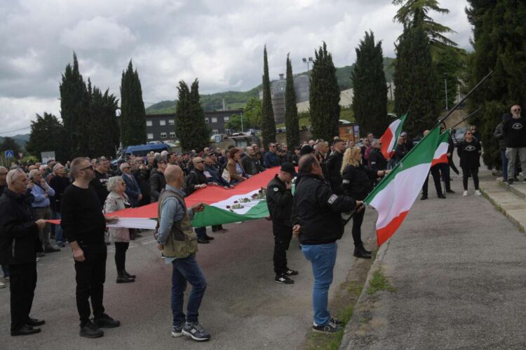 Manifestazione fascista a Predappio