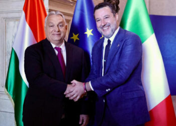Matteo Salvini e Viktor Orban