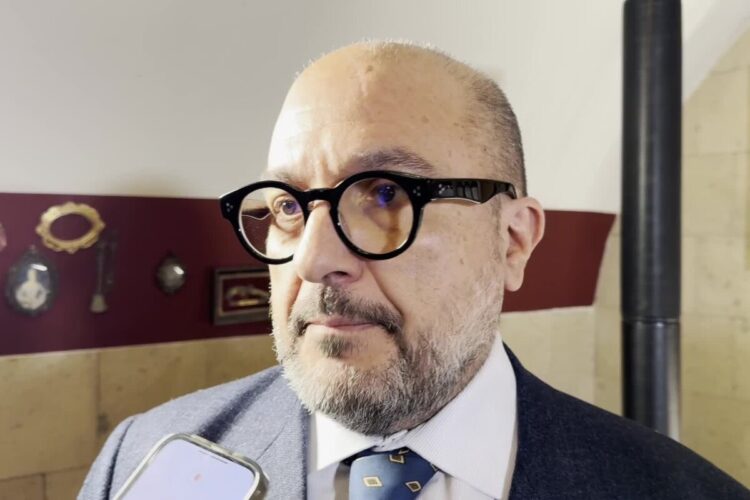 Un primo piano di Gennaro Sangiuliano