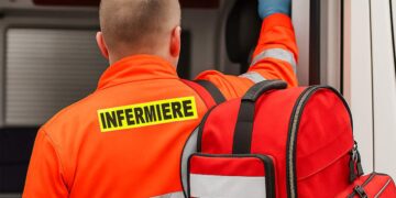 Un soccorritore del 118