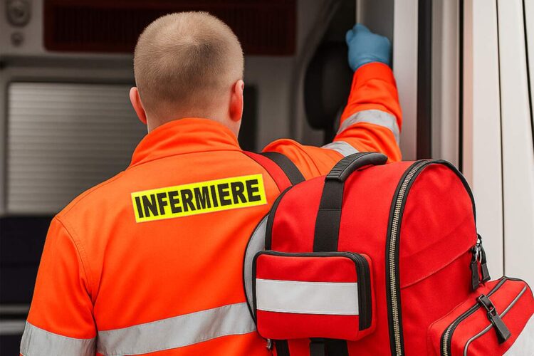 Un soccorritore del 118