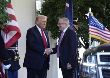 Donald Trump e Anthony Albanese