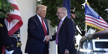 Donald Trump e Anthony Albanese
