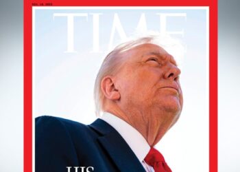 La copertina che Time ha dedicato a Trump