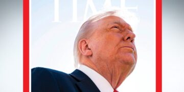 La copertina che Time ha dedicato a Trump