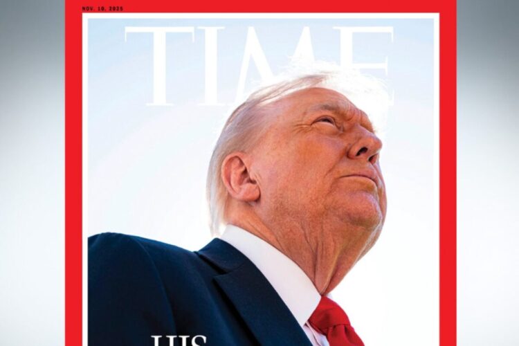 La copertina che Time ha dedicato a Trump