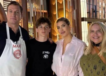 Wanda Nara e Maxi Lopez a Masterchef