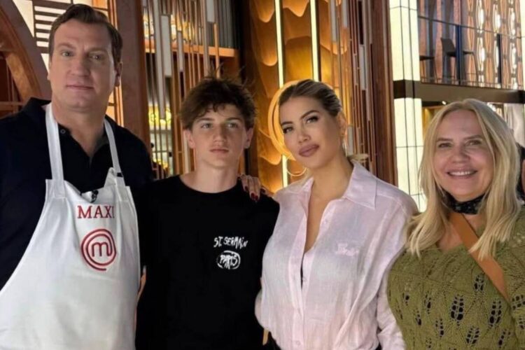 Wanda Nara e Maxi Lopez a Masterchef