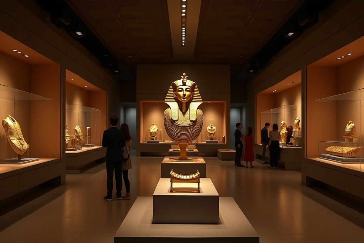 Il tesoro di Tutankhamon torna a splendere al Grand Egyptian Museum del Cairo