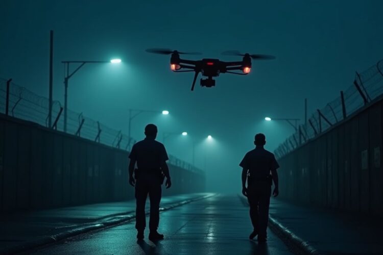 Polizia penitenziaria intercetta drone con cellulari e droga destinati al carcere di Foggia