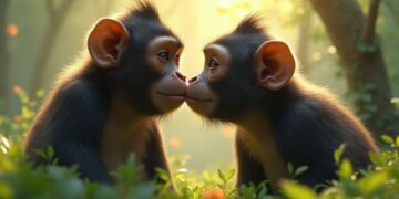 Nuovo studio: il bacio nasce tra primati oltre 20 milioni di anni fa, “Non solo umano”