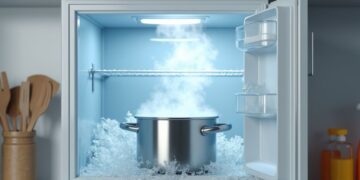 Freezer congelato? Ecco come sbrinarlo in 3 minuti: il trucco della pentola