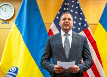 Andriy Yermak, capo dello staff del presidente ucraino Volodymyr Zelensky